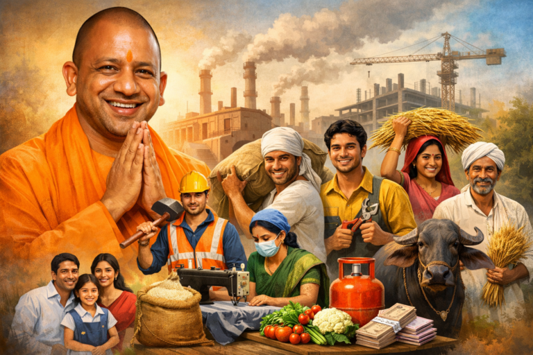 योगी राज में मजदूरों की बल्ले-बल्ले,दवा से लेकर पेंशन तक का मिल रहा लाभ