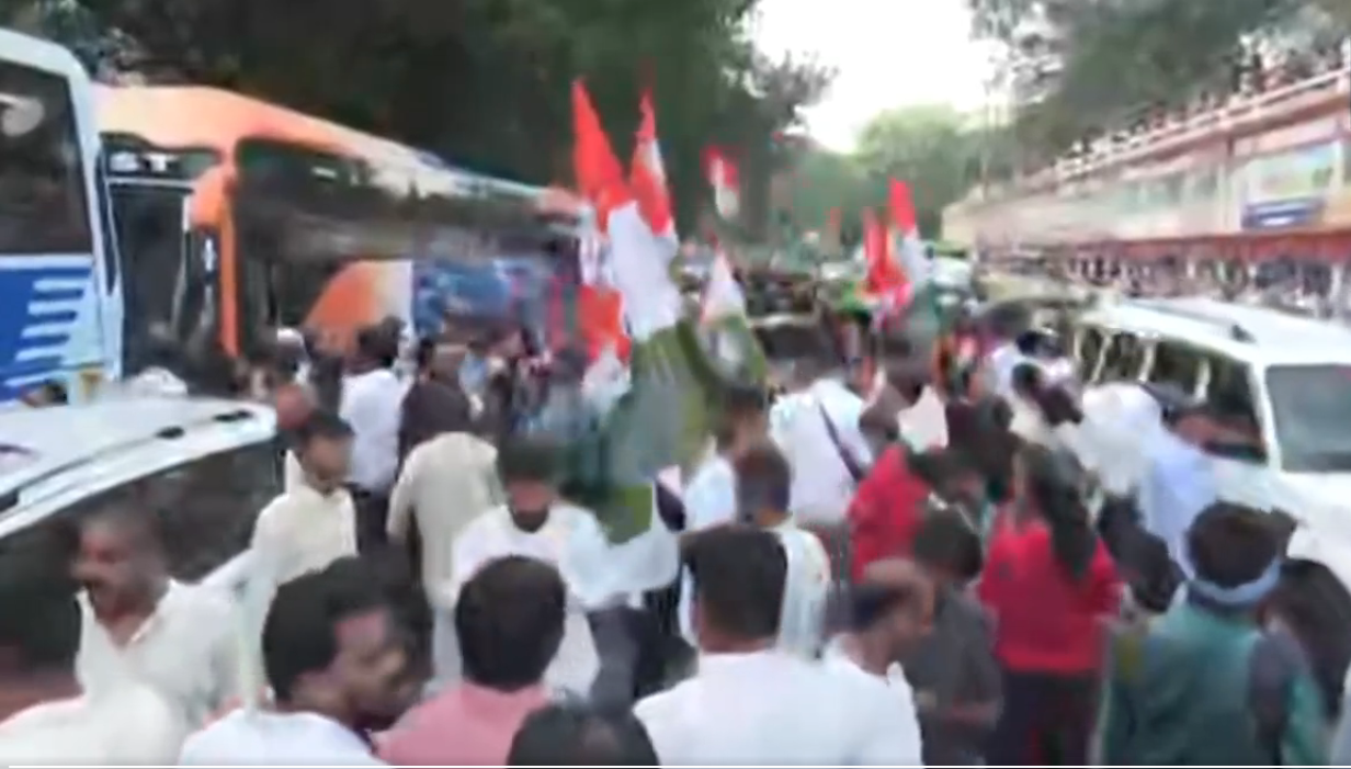 India block protest