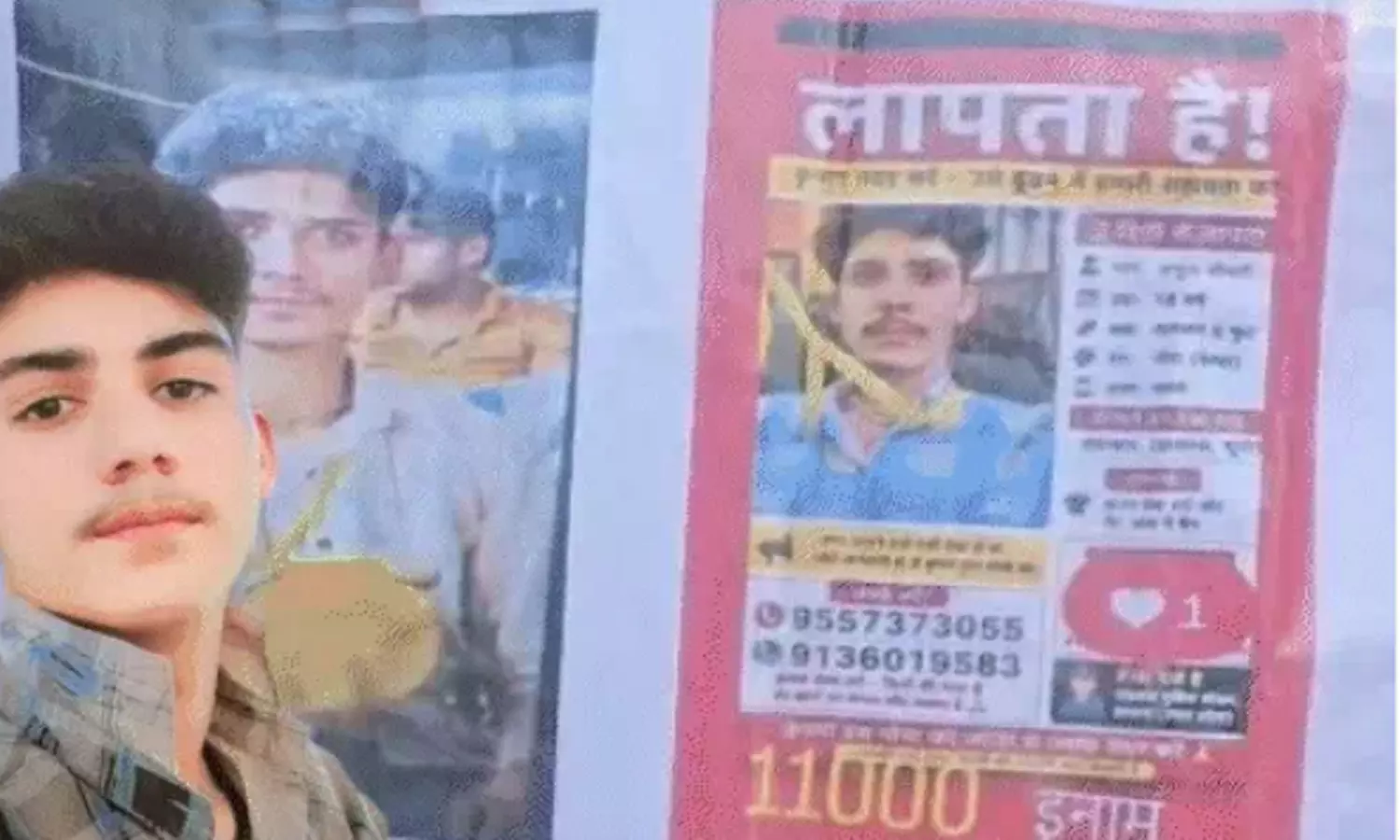 Missing people Poster ashram