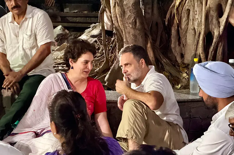 Rahul gandhi and Priyanka gandhi
